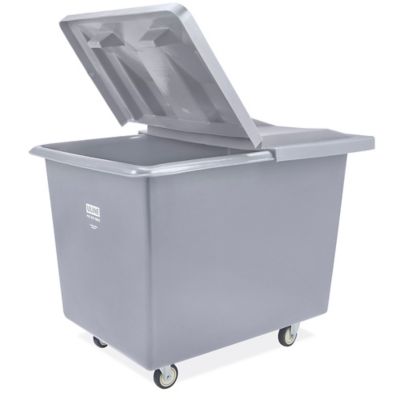Poly Box Truck - 18 Bushel, Gray H-2649GR - ULINE