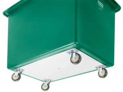 Poly Box Truck - 18 Bushel, Green H-2649G - ULINE