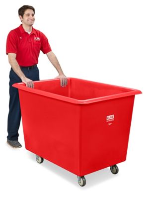 Poly Box Truck - 18 Bushel, Red H-2649R