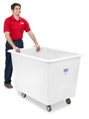 Poly Box Truck - 18 Bushel, White H-2649W