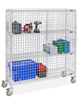 Security Cart - 60 x 18 x 69" H-2658