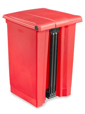 Rubbermaid® Step-On Trash Can - 23 Gallon H-2670 - Uline