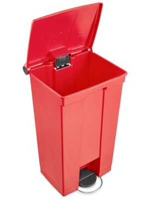 Rubbermaid® Step-On Trash Can - 23 Gallon H-2670 - Uline