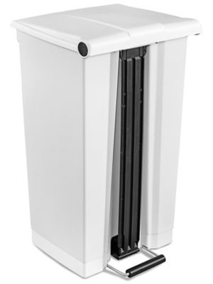 Rubbermaid® Step-On Trash Can - 23 Gallon H-2670 - Uline