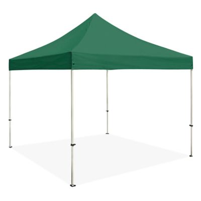 Aluminum Frame Canopy - 10 x 10', Green