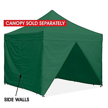 Side Walls for Instant Canopy - 10 x 10', Solid, Green H-2676G