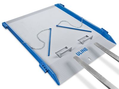 Steel Dock Board - 20,000 lb Capacity, 72 x 96" H-2730