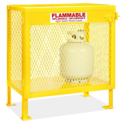 Vertical Gas Cylinder Cabinet - Assembled, 2 Cylinder Capacity H-2736