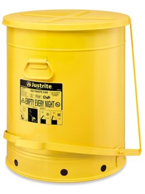 Oily Waste Can - 21 Gallon H-2738 - Uline