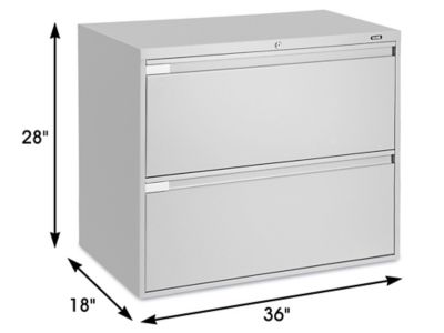 Flat File Cabinet - 36 x 24 - ULINE - H-8796