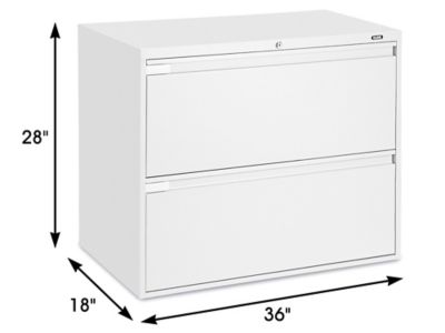 Two-Drawer 28 Lateral Cabinet File