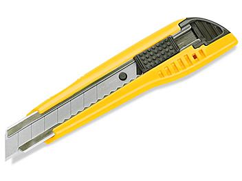 Uline Snap-Blade Knife - Yellow H-273Y