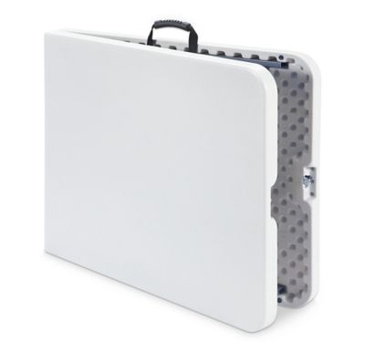 Economy Fold-in-Half Table - White