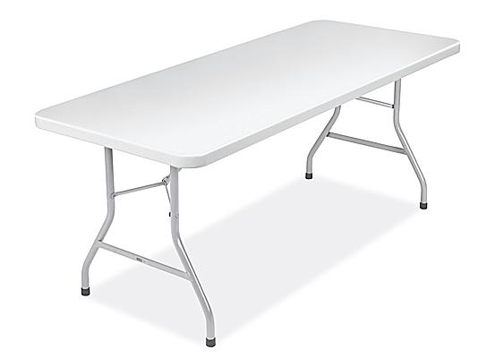Economy Folding Table - 72 x 30, White H-2750FOL-W - Uline