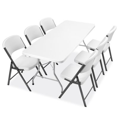 Economy Folding Table - 72 x 30, Black