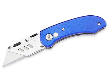 Uline Folding Knife - Blue H-2755BLU