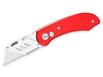 Uline Folding Knife - Red H-2755R
