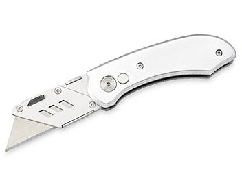 Uline Folding Knife - Silver H-2755SIL