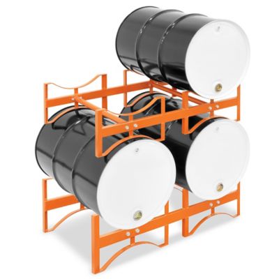 Oil drum storage online racks