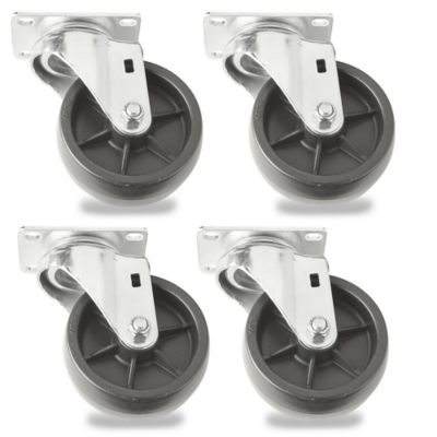 Polyolefin Swivel Casters for Forklift Aerial Platforms h-2776