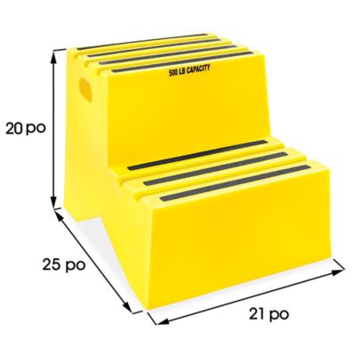 Heavy duty plastic online step stool