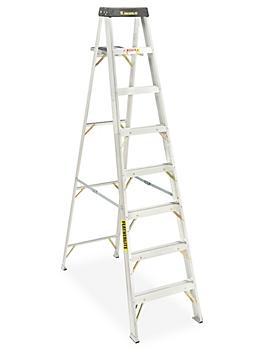 Aluminum Step Ladder - 8' H-2800