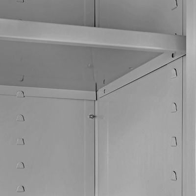 Industrial Clear-View Cabinet - 36 x 24 x 72, Unassembled, Tan H-3109T -  Uline