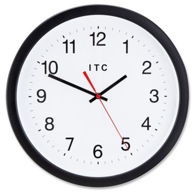 Traditional Wall Clock - 12 H-1436 - Uline