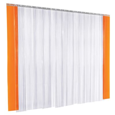 Scratch Resistant Vinyl Strip Door Kit - 12 x 12' H-2819