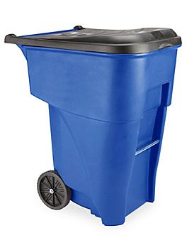 Rubbermaid&reg; Recycling Container with Wheels - 95 Gallon H-2837