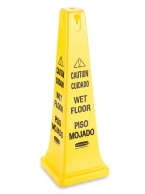 Rubbermaid&reg; Wet Floor Cone - Multilingual H-2838