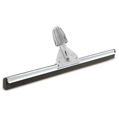 Colored Floor Squeegee - Rubber, 24, White - ULINE - H-6490W