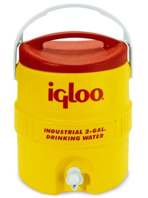 Igloo 11863 5-Gallon Water Cooler with Cup Dispenser - Yellow