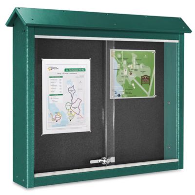 Message Center Sign - Green H-2856G