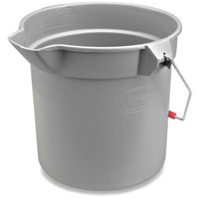 Rubbermaid® BRUTE® Vented Container - 10 Gal., Gray