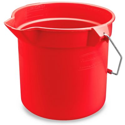 Buy Rubbermaid® Utility Bucket with Spout - [10 Quart, Gray] - 1pk  (53BXPRUB2610GR)