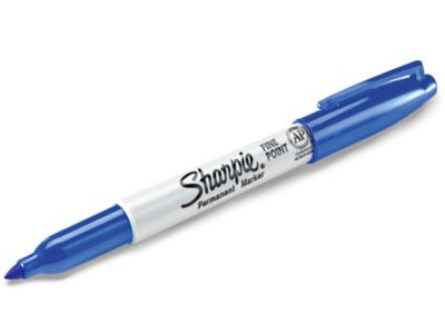 Sharpie® Fine Tip Markers - Blue H-286BLU - Uline