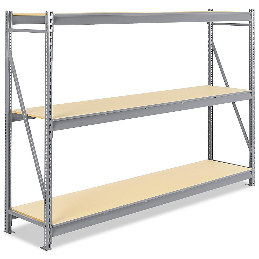 Bulk Storage Rack Particle Board 96, Metal Shelving With Particle Board