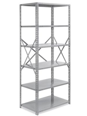 Industrial Steel Shelving - 36 x 24 x 87