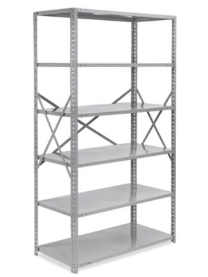 Estantería de Plástico Ventilada - 48 x 18 x 74, 122 x 46 x 188 cm H-6206  - Uline