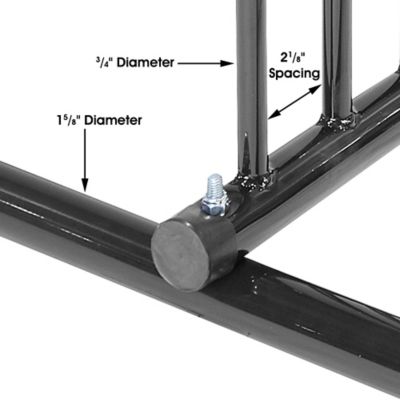 Supports à vélos de type grille, Supports à vélos d'extérieur en Stock -  ULINE.ca