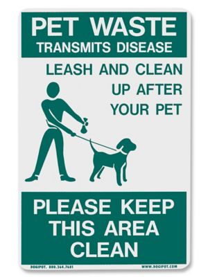 Dog Waste System Sign
