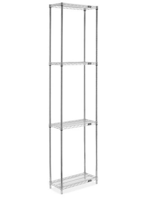 S-Hooks for Wire Shelving Units - Chrome H-1205S - Uline