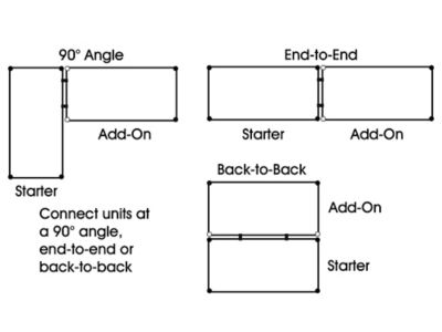 Shelf Dividers - 18 x 8 H-1760 - Uline