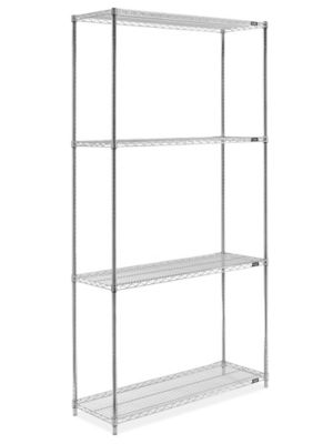 S-Hooks for Wire Shelving Units - Chrome H-1205S - Uline