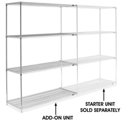 HUBERT® Wire Shelving Clear Plastic Shelf Insert - 60L x 24W