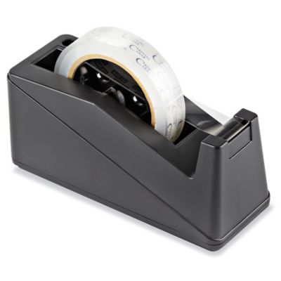 Scotch Value Desktop Tape Dispenser, 1 Core, Black/Silver