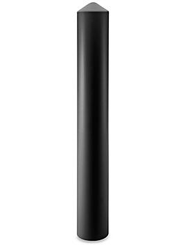 Smooth Bollard Sleeve - 6 x 56", Black H-3008BL