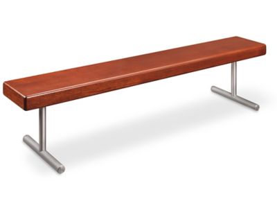 Locker Room Bench - 72 x 12 x 17", Deluxe H-3010DLX
