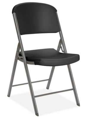 Black plastic folding chairs new arrivals